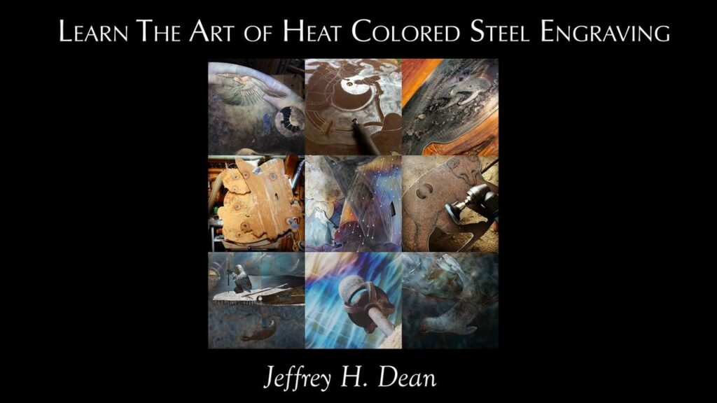 Learn the art of heat-colored steel engraving in this comprehensive digital metal art course.