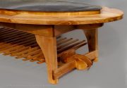 Decorative Coffee Table made for Bear Trail Lodge in the Bristol Bay region of Alaska.