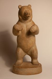 Clay Grizzly Bear